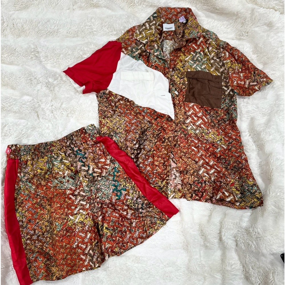 BURBERRY Tierney Shirt and shorts